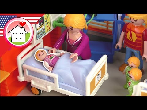 Playmobil English Mia in Hospital - The Hauser Family