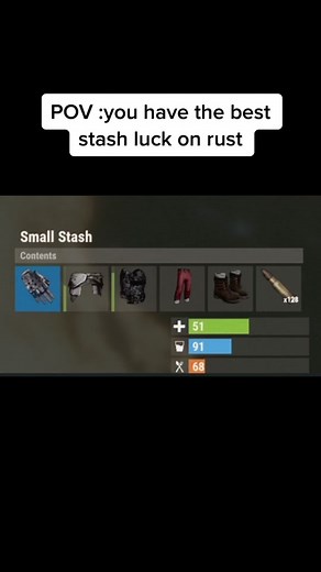 Maximizing Stash Luck in Rust Console Game