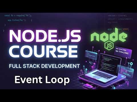Node.js Event Loop Explained Clearly 🔥 | Async JavaScript, Call Stack & Callback Queue (Bangla)