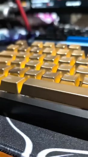 Jaxight on Instagram: "I built Caseoh a Custom Keyboard made of Real Gold! #gaming #caseoh"