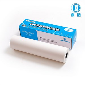 [Hot Item] 210mm*30m Medical Paper Medical Thermal Paper 12 Channel ECG Paper