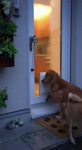 犬たちの楽しい出入り口！