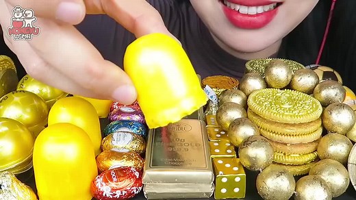 Gold #hongyuasmr #mukbangeatingshow #asmrsounds #eatingshow #asmr #fpyシ