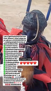 20 reactions · 8 comments | I am a Spiritual powerful man from...