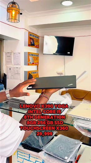 GLITCH TECHNOLOGIES on Instagram: "Lenovo ThinkPad X390 Yoga ✨ Key Specs & Features • 🔹 Processor: Intel Core i5 (8th Gen) • 🔹 Memory: 8GB RAM • 🔹 Storage: 256GB SSD (fast boot & app load) • 🔹 Display: 13.3″ FHD touchscreen (360° flip & touch) • 🔹 Form Factor: 2-in-1 Yoga design — laptop ↔ tablet • 🔹 Build: Durable ThinkPad chassis + backlit keyboard • 🔹 Ports: USB-C, HDMI, USB-A, microSD — great connectivity • 🔹 Security: Fingerprint reader for quick secure login 📌 Best For • 👨‍💻 Stu