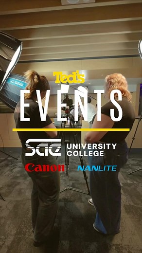  What a day with @saeaustralia students! We brought @canonanz and @nanlite_global gear to the classroom and watched the next generation of creators shine.  Seeing students get hands-on with real gear shows the future of photography and videography in Australia is bright! #PhotographyAustralia #Canon #Nanlite #SAEAustralia #StudentCreators #teducated #FutureCreators | Ted's Cameras | Facebook