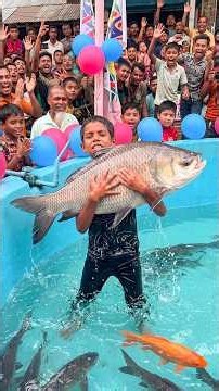 Little Boy vs. Monster Fish: The Ultimate Catch! 😲🎈🎣
