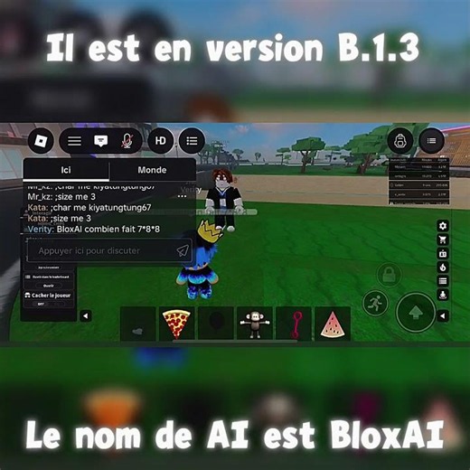 J'ai codé une IA sur Roblox ! 🤖 #BloxAI