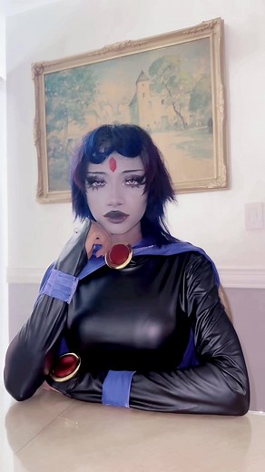 🙄 #raven #teentitans #starfire #cosplay