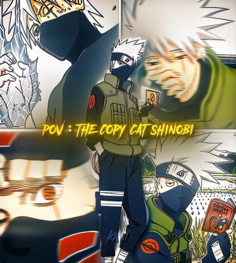 The copy Cat Shinobi 😂 - Kakashi Hatake edit | Funk Na Mira Slowed