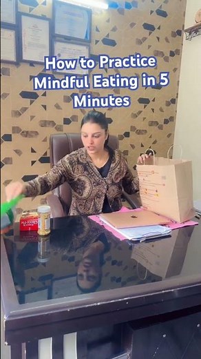 Practice Mindful Eating with Me | Dr. Rabya Umman | Clinical Psychologist |
