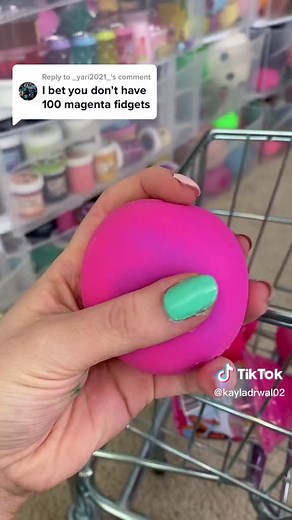 Replying to @_yari2021_ this color was very tricky! 👄🌺💓🌷🪱 ##fyp##magenta##colors##colorchallenge##satisfying##satisfyingvideo##fidgettoys##fidgets##trending