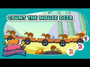 Count the Mouse Deer | ZooMoo | Math Time for Kids