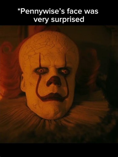 Pennywise’s face was very surprised | It: wtd season 1