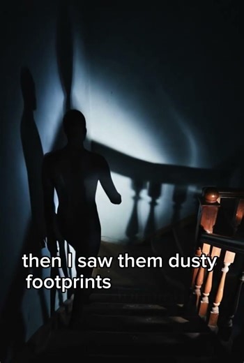 I Followed the Footsteps Upstairs 👣 #horror #mystery #creepy