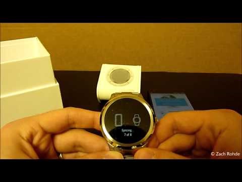 New Android Fossil Q Founder Smartwatch Unboxing / Video Review [HD]