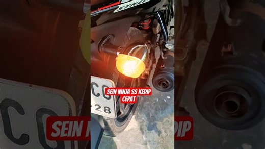 KETIKA PAKAI SEIN NINJA SS FULL FLASER KEDIP #seinninja #lampusein #sein #flaser