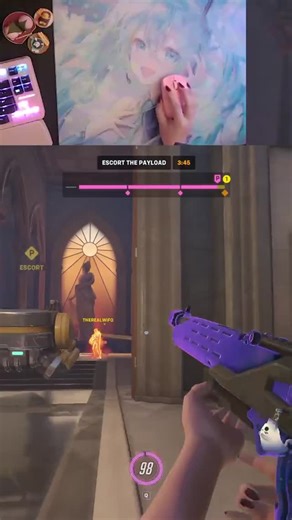 Cen on Instagram: "big nano | #cendriel on #Twitch #overwatch #overwatch2 #gamingreels #anime #funny #streamer #twitch #youtube #egirl #gamer #cod #glasspad #cute"