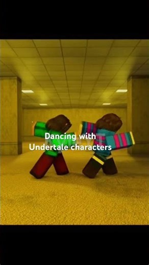 Dancing with Undertale characters #viral#undertale (KyleYT is only channel of creator of this game)