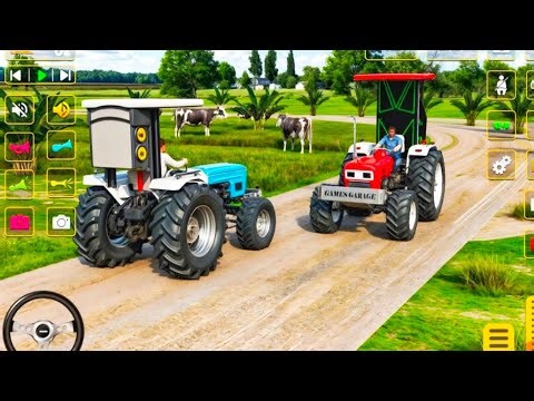 FARMING SIMULATOR 2024 ANDROID 🚜 | REAL TRACTOR HARVESTER GAMEPLAY
