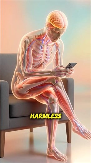 Cross Your Legs for 1 Minute 😱 Your Body Reacts Like this. #CrossYourLegs#BodyReaction#BloodFlow