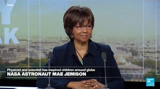 'Space accessibility has to be expanded': Former astronaut Mae Jemison speaks to FRANCE 24