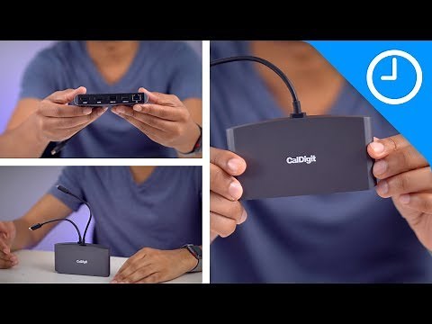 Review: CalDigit Thunderbolt 3 Mini Dock - Two 4K displays at 60 Hz