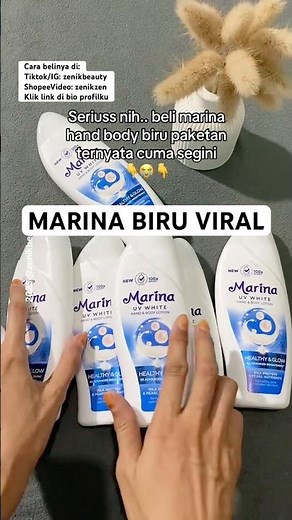 Marina Uv White Hand and Body Lotion Healthy and Glow #handbody