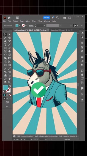 Let`s Design | Sunburst background design in Adobe illustrator tutorial Follow for more tips Dm for commissions and collabs #adobeillustrator... | Instagram