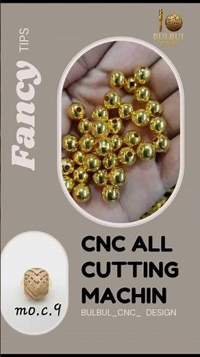 "Gold CNC Machining in Action! | Precision Jewelry Making"