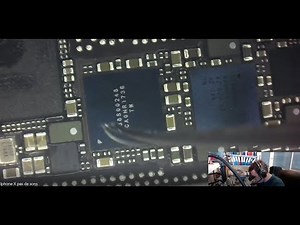 Réparation IPhone X pas de sons micro soudure