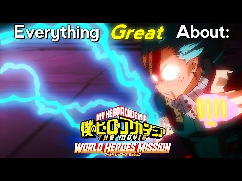 Everything GREAT About: My Hero Academia: World Heroes' Mission
