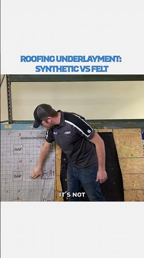 Synthetic vs. Felt Roofing Underlayment | Which is Better?