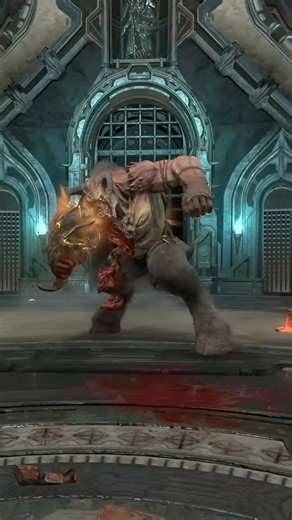 Jesus!Level of BULL HEAD demon #levelup #funny #doomthedarkages...