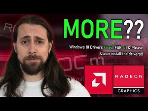 AMD Adrenalin 26.6.4 Drivers | Windows 10 & FSR 4.1 Windows 11 crashes FIXED!