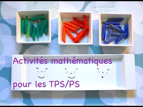 Activités mathématiques TPS - PS