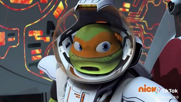 Mikey's Robot Dance in TMNT 2012