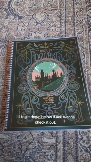 Harry Potter Teacher Planner #harrypotter #harrypotterfan