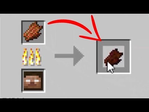 How to Cook Rotten Flesh - Minecraft | IMPOSSIBLE!