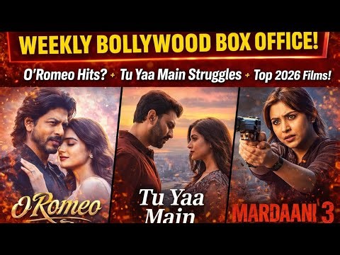 Weekly Bollywood Box Office Report | Top Movies 2026 | Mardaani 3 | Romeo S3 Update