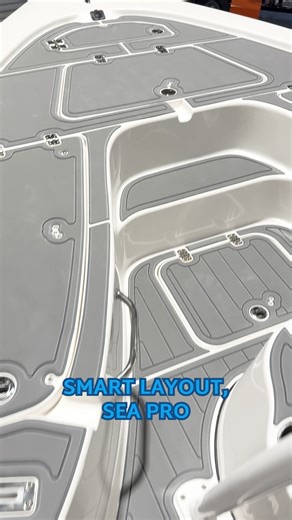 🚤✨ Sea Pro Hi-Tech Deck = The Perfect Pair on the Water Sea Pro boats are known for their smooth ride, smart layouts, and rock-solid construction. They’re built for anglers, families, and anyone who wants a reliable, comfortable day on the water. And when you add a Hi-Tech Deck upgrade to a Sea Pro? You take that experience to a whole new level. Here’s why the two pair so well: 🔹 Cooler Underfoot – No more hot non-skid on sunny days 🔹 Slip-Resistant Traction – Safer footing for kids, anglers,