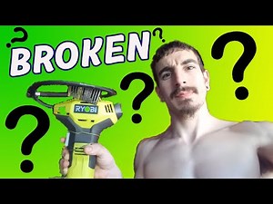 Ryobi Inflator Troubleshooting