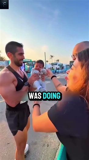 This runner set a new record