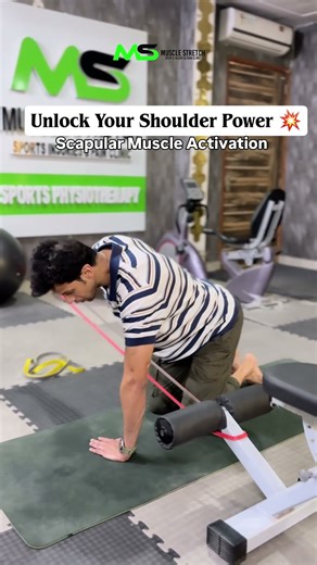 How to Fix Weak Scapula | Shoulder Stability Exercise for Athletes 2025 #physiotherapist
