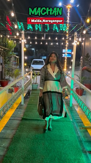 Malda theke matro 10 minute distance e open hoye geche ei photogenic restaurant😍 Machan Restro & Banquet 📍Location- Narayanpur near BSF camp ,Malda Booking no : 9734012340 Dm me for any collab #trendingreels #malda #viralreelsvideo❤️likefollowme #viralvideos #viralreels❤️ #instareels #trending #newrestaurant #foodvlogs #fbreelsfypシ゚viralシ #malda #photogenic #photogenicplaces #mostbeautiful #restaurant #viral #highlights | Priyarsee Mukherjee