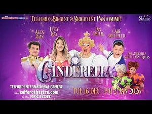 👸💃 Cinderella | Telford International Centre (TIC) | Official Trailer ✨