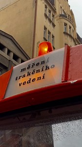 Spotted! 🍊 The Měřicí tramvaj 5521, or “measuring tram” was sent to Wenceslas Square yesterday to help with reconstruction. 🚋 Also known as the “orange tram,” it is not to be confused with the Masačka Lubrication Tram which bears a similar, but brighter orange color. 🗺️ You can keep up with the 5521’s journeys on its Instagram page, @mericivuz5521 ! 🎥 by @dppoficialni #expatscz #prague #czechrepublic #czechia #praguetram #pragueorangetram | expats.cz