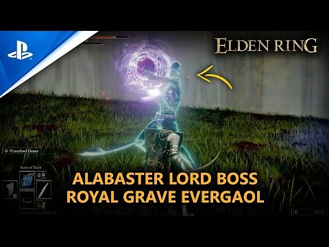 ELDEN RING | Royal Grave Evergaol - Alabaster Lord Boss Fight