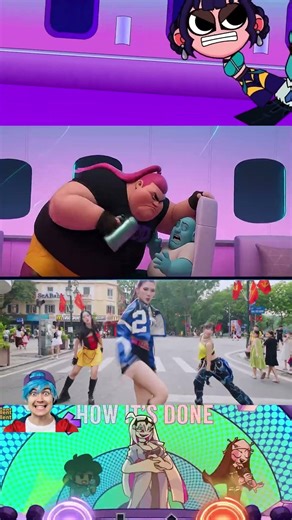 FNF How it's Done SPRUNKI but Real Life vs fat's Huntrix - KPop Demon Hunters