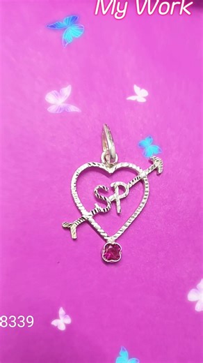 Fancy SP name silver locket #sp#lover#
